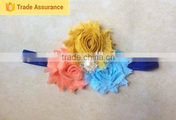 Lovely Big flower Baby Girl Kids Hair Band Headbands top wholesale!