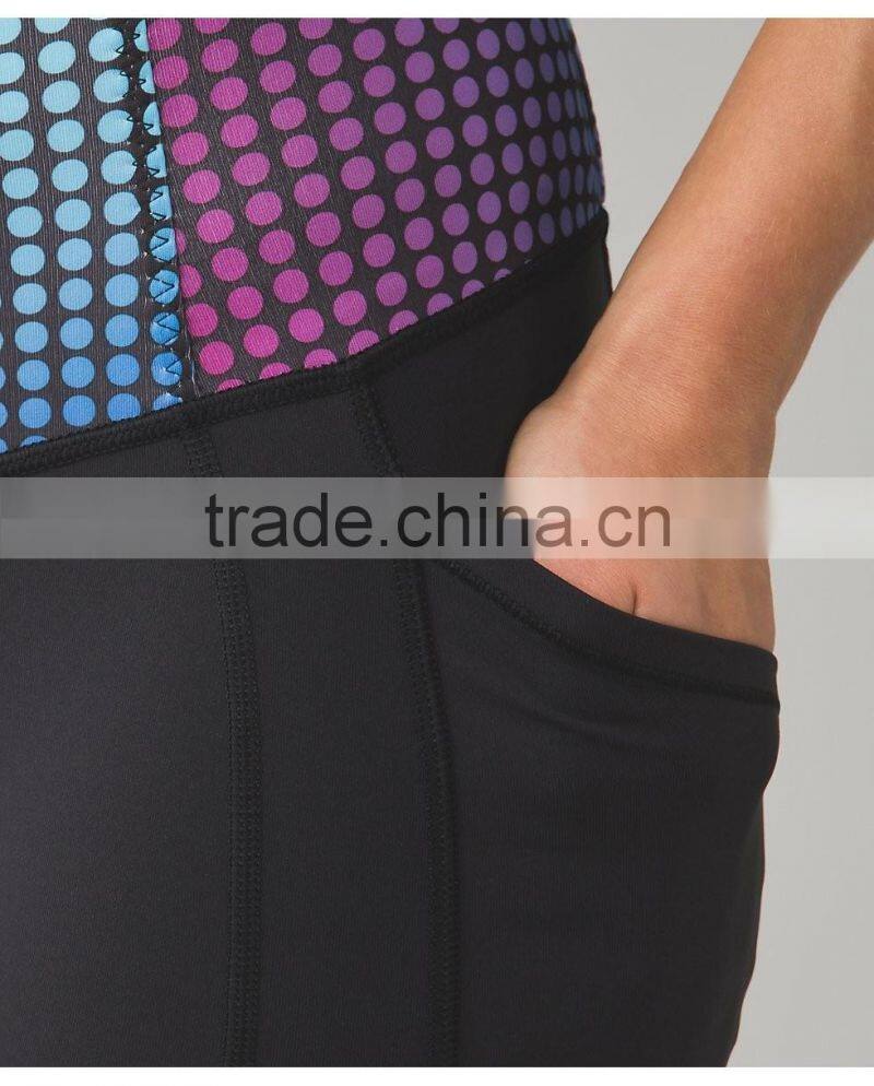 custom sport fitness wear yoga leggings black yoga pants womens