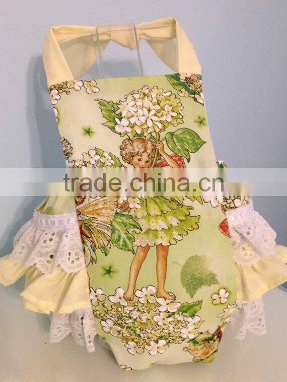 Baby Girls Lace Ruffle Fairy Bubble Kids Princess Sunsuit