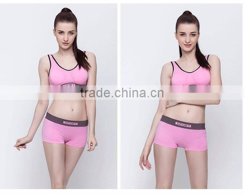 Factory Provide New Style Sex Seamless Girl Bra and Panty Set
