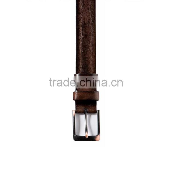 Popular Men Retro Style Alloy Pin Buckle Leather Belt New Leather Belt