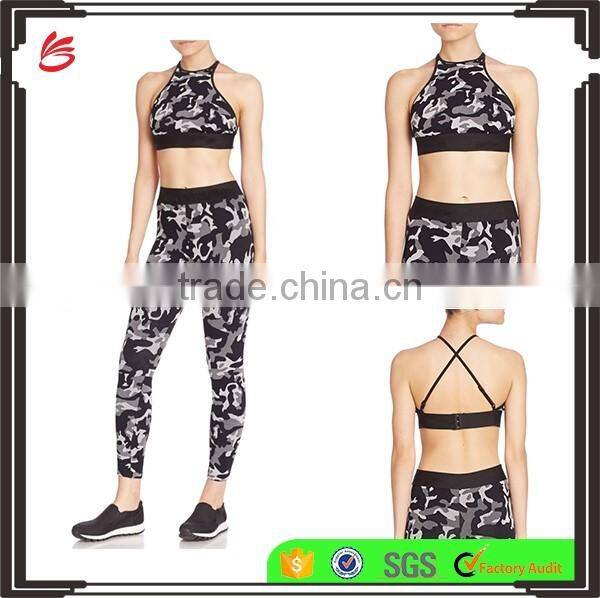 High Quality Parted Women Yoga Wear Manufacturer Custom fitness sports leggings for women wholesale gym wear