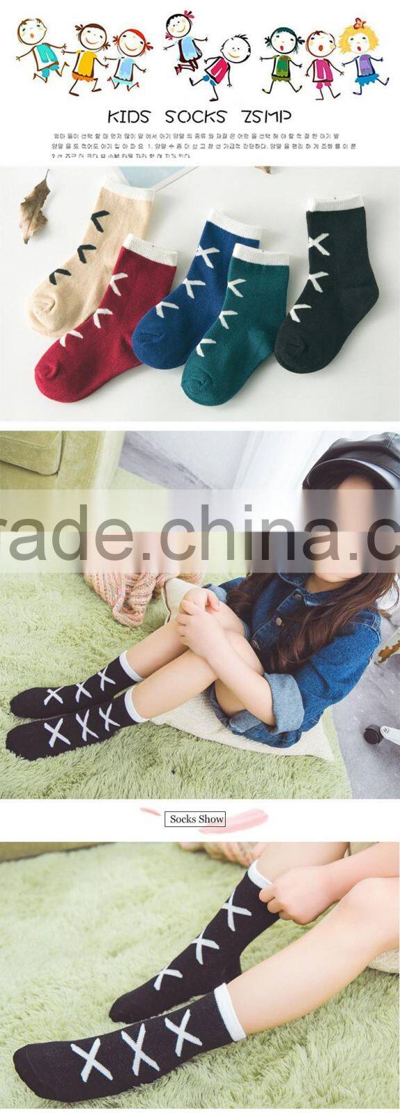 Children socks Korea cute new spring foot boat socks cotton baby socks