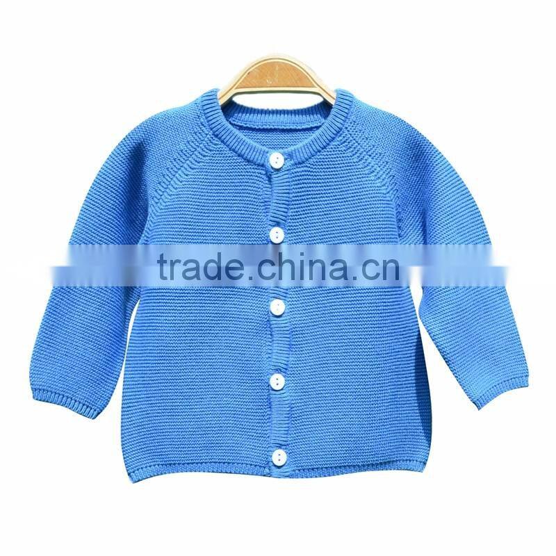 Baby Boy Sweater Cotton Sweater Cardigan With Buttons