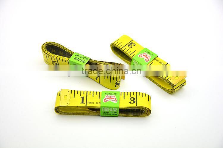 High Quality 2*150cm 6Colors Butterfly Brand Sewing Tailor Measuring Tape