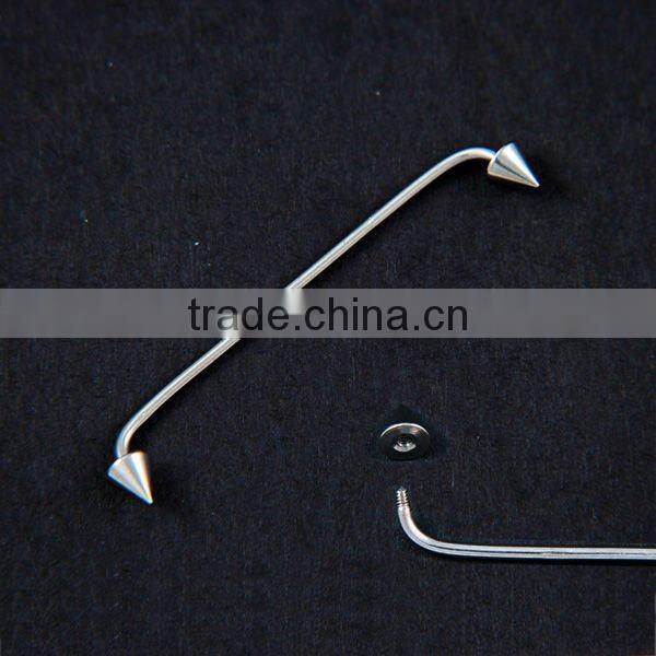 New Hot styles goblet industrial tongue barbell