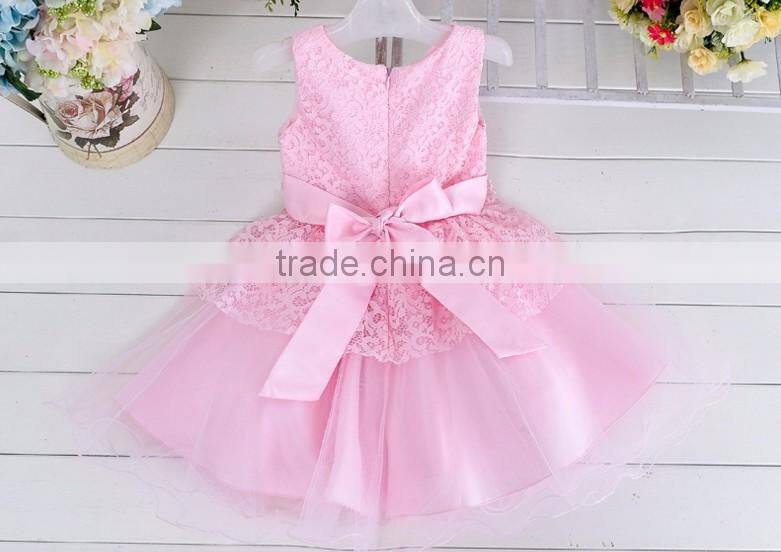 2017 Cotton inside dress flower dress wedding dress lace dress