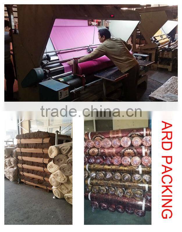 100% polyester printed velvet fabric small flower design garment velvet