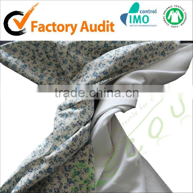 70% bamboo 30% cotton muslin swaddle