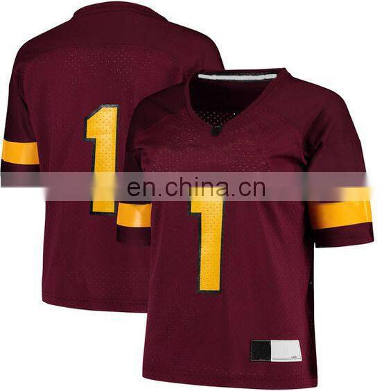 womens blank american custom football jersey