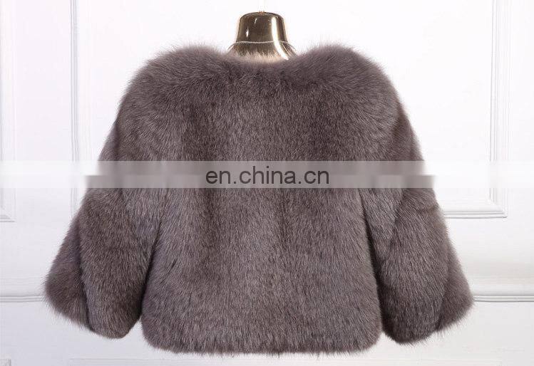2016 New Factory Price High-Quality Cheap Fox Fur Coat Real Fur Winter Coat