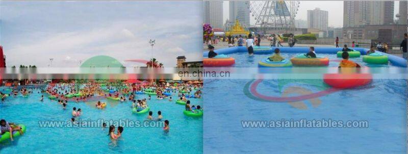 Commercial Grade Kids Inflatable Bumper Boat For Sale / Tiger Bumper Boat