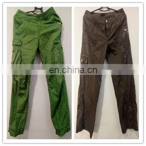 Fashionable Italian Used Men Sports Slacks and cheap used clothes