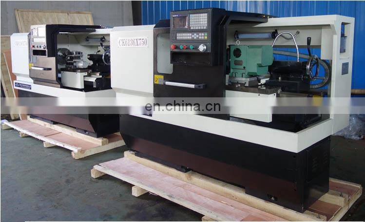 CK6136 Factory price high quality horizontal small metal cnc lathe for metal