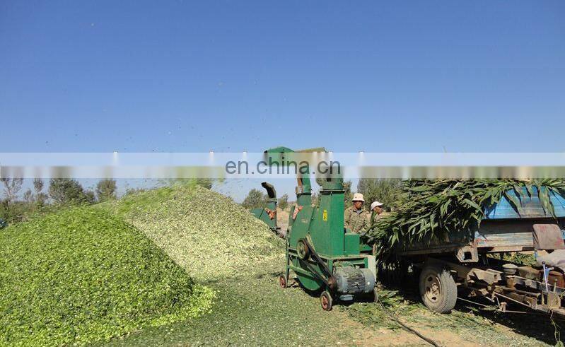 Commercial Low Price Silage Angricultural Animal Cow Feed Corn Chaff Cutter Machine