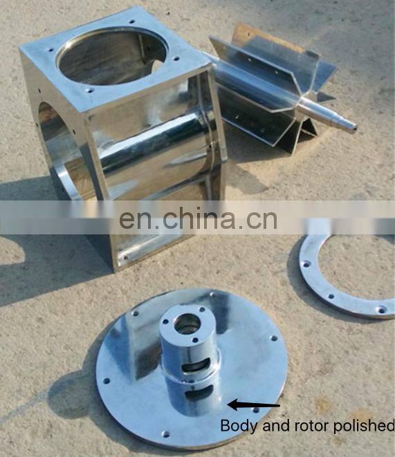 Rotary valve grain faucet feederrotary discharge valve