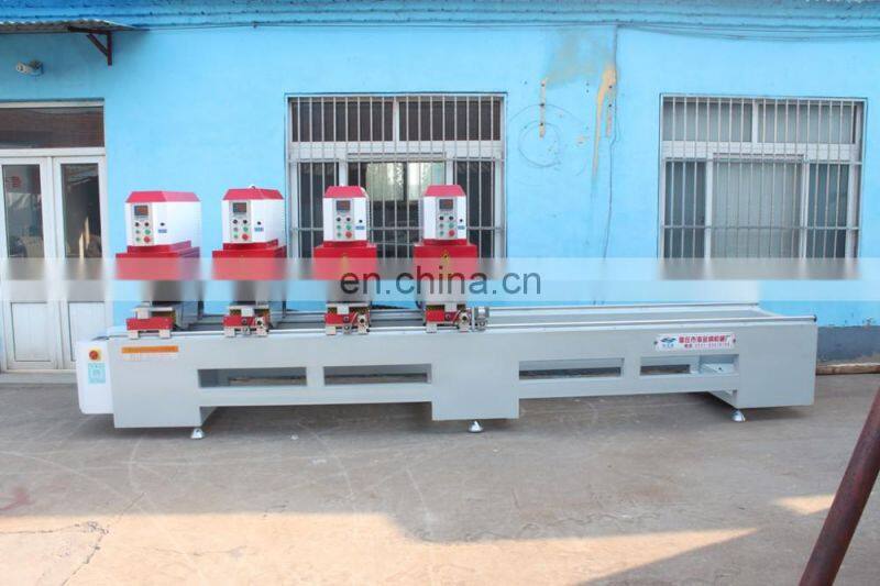 upvc window machine / used pvc window manufacturing machine/ Four Head PVC Seamless welding machine PVC window door