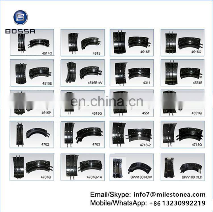 Quality Cast Iron Brake Shoe 3054200719 3354200019 for Truck Tractor