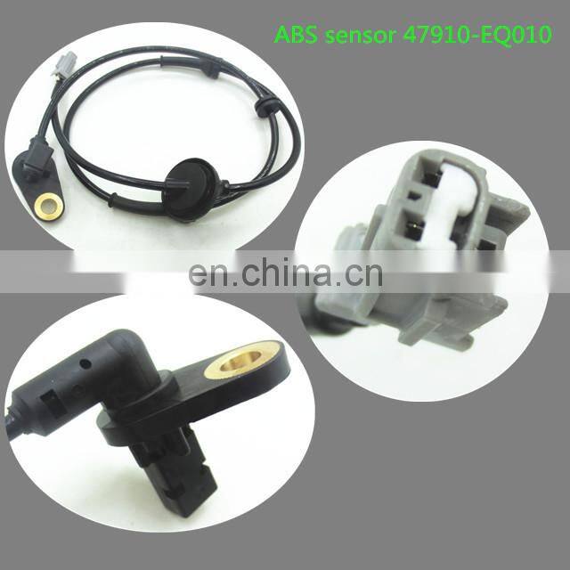 Famous products good price 47910-EQ010 47910EQ010 47910 EQ010 47910EQ01A For NISSAN X-TRAIL T30 abs wheel speed sensor