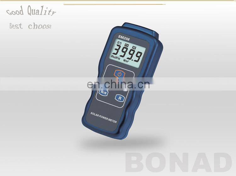 Precision instrument meter used in solar radiation measurement