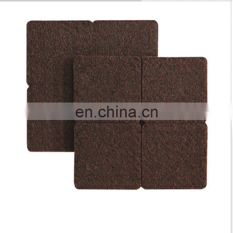 OEM logo furniture felt pads for chair legs