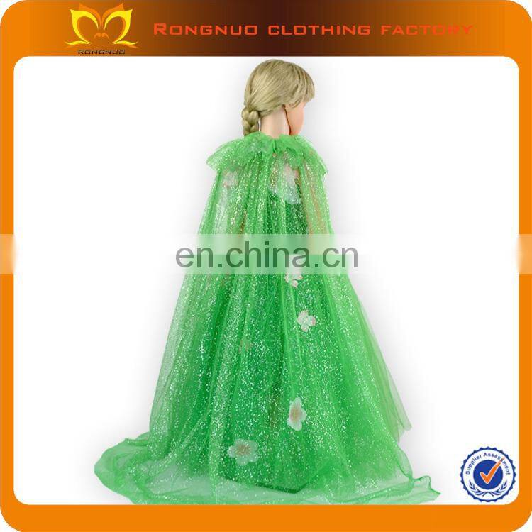 Kids Flower Dress puffy long flower girl dress sweet baby fluffy party tutu dress for