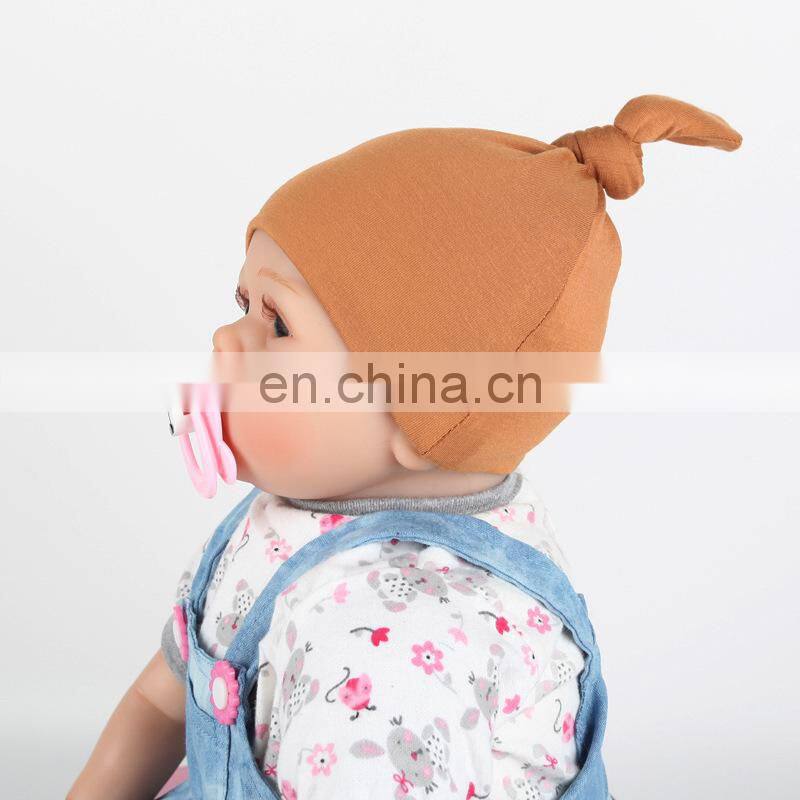 Adjustable Baby Knot Hat Set Newborn Beanie Set for Unisex Baby