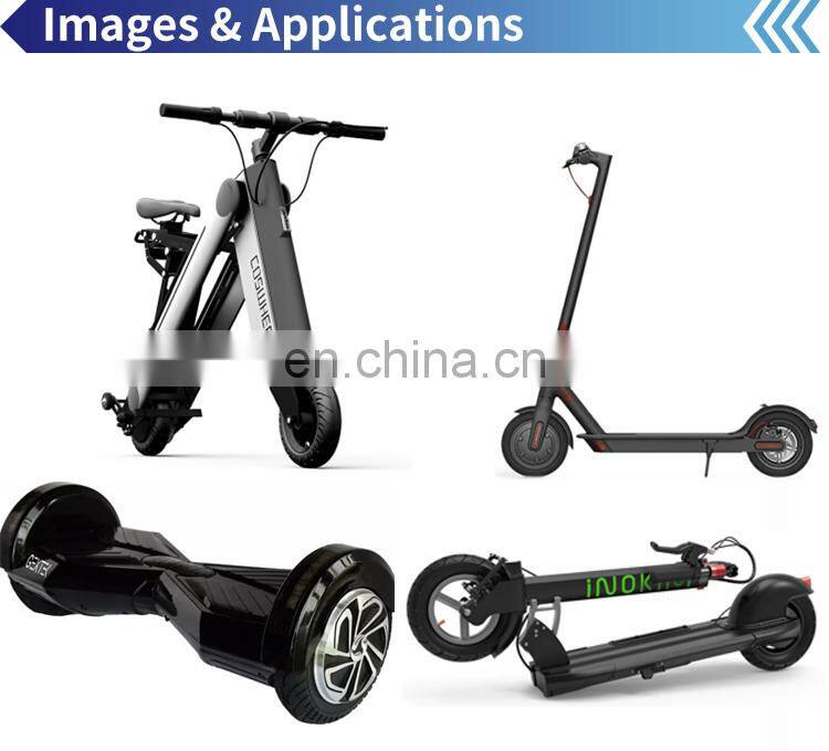 Hongjun solid PU tire 8 inch electric wheel hub motor