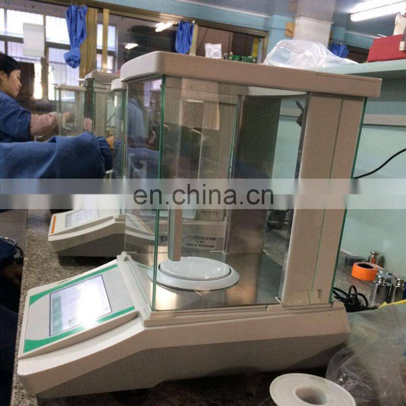 FA-T Touch Screen Analytical 0.0001 Laboratory Analytical Balance Electro Magnetic Aalytical Balance