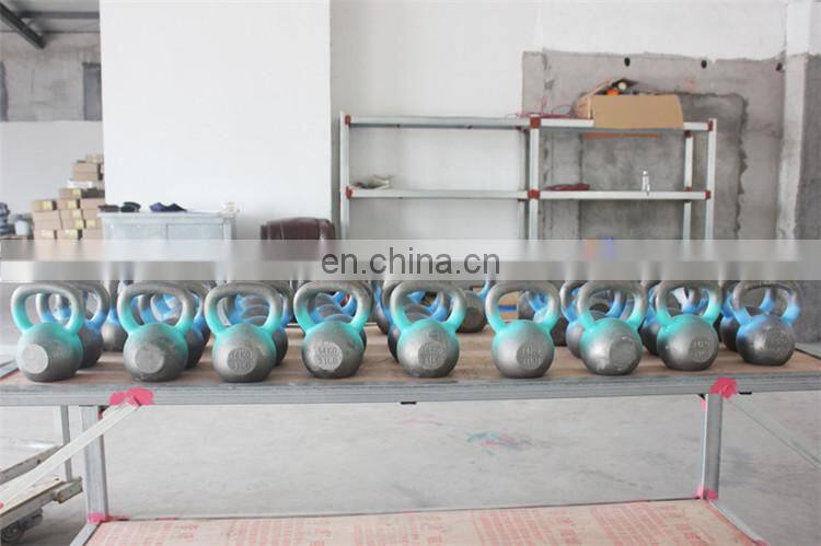 Wholesale Black Powder Coated Cross fitness Kettlebells