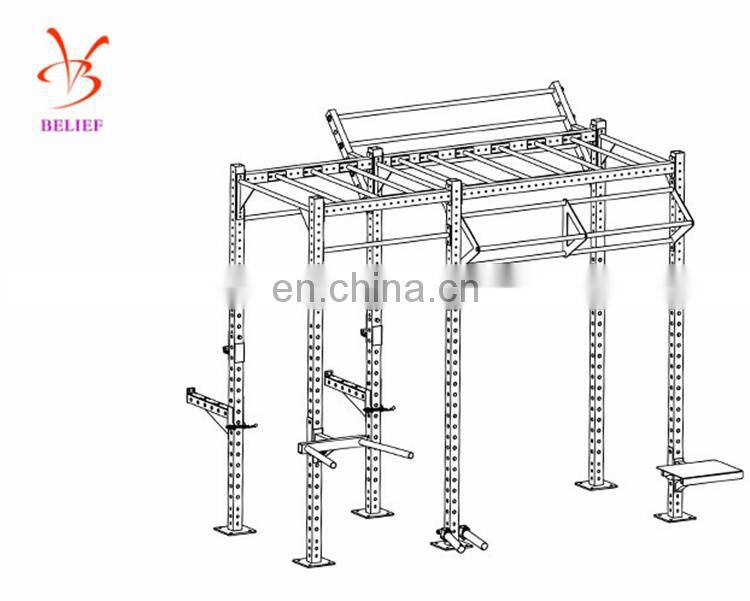 Crossfit fitness equipment rig power cage