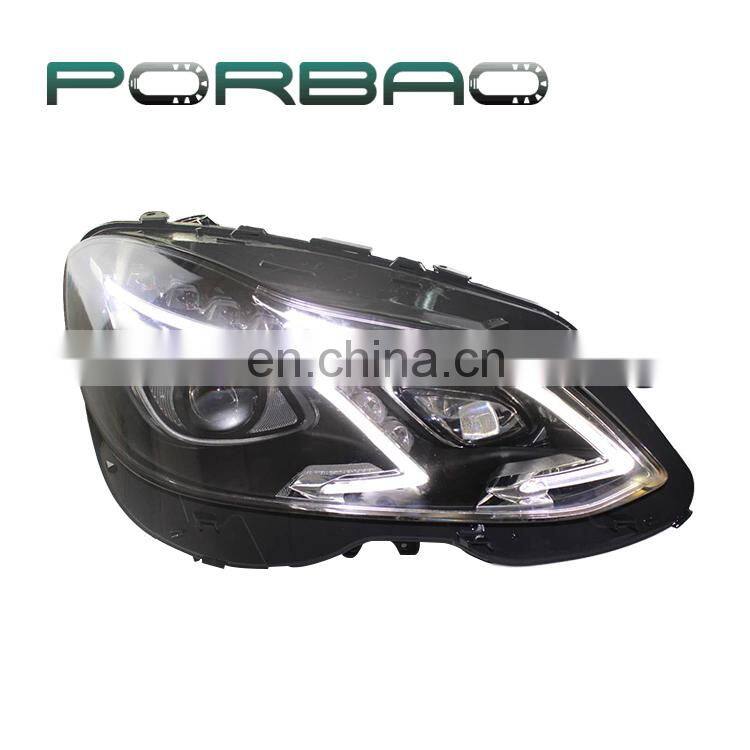 PORBAO new style auto parts LED front headlight for W212 14-16 year