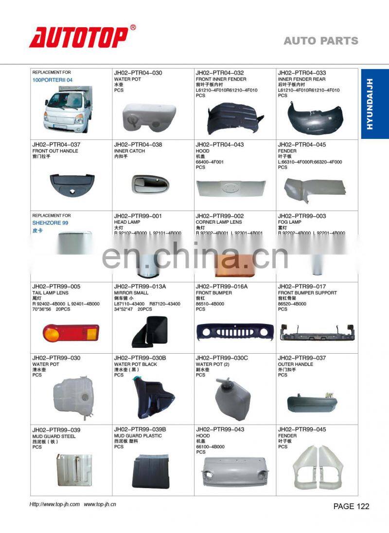 CARVAL/JH/AUTOTOP AUTO PARTS FOR HYUNDA SHEHZORE 1999