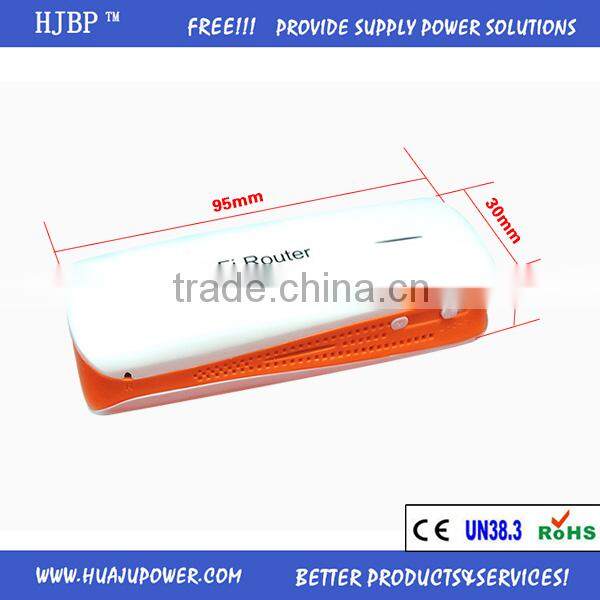 HAME MPR- A1150Mbps Power Bank 3G WiFi Router,3G Router Built-in1800mAh Lithium Battery portable power bank 3g wifi router