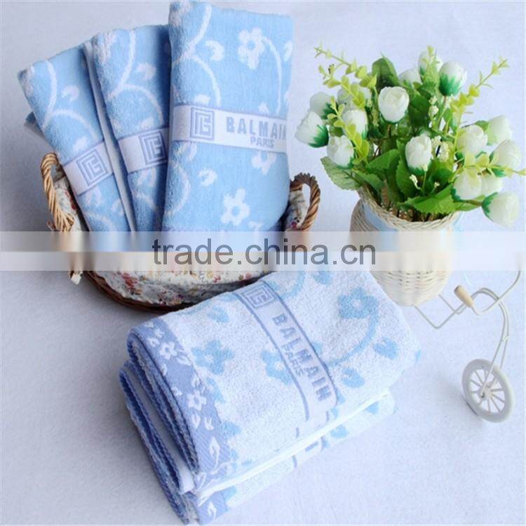 wholesale plain dyed super cheap100% cotton face towel