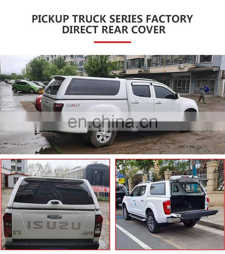 For Rangerf150 Dmax Tacoma Nissan Navara D40 NP300 D22 pickup truck back cover flat top high cover modified trunk cover