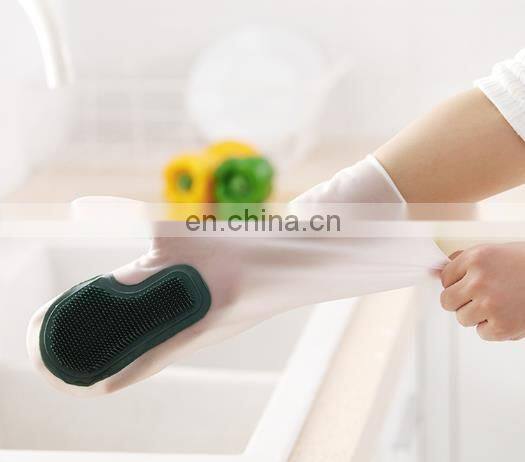 Farming Warehouse Gardening Work PVC Palm Dotted Canvas long sleeve industrial Gloves