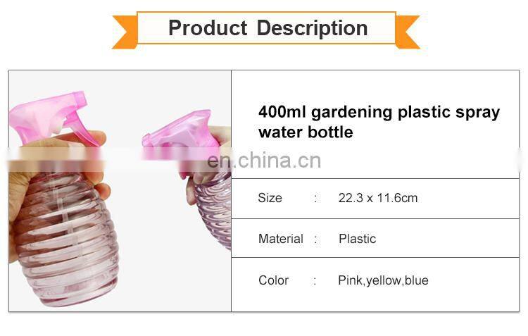 Colorful Plastic Cute Cheap Gardening Plants Spray Watering Bottles Cans
