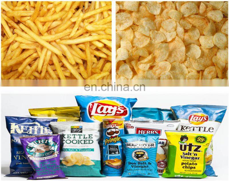 Automatic chips making machine auto potato chip ligne de production line good price for sale