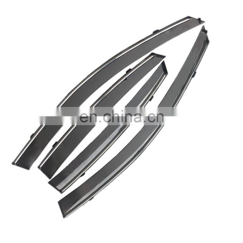 Injection Car Wind Deflector Visor Door Sun Window Visor Shade Rain Shield Guard Door Visor For Nissan Sunny 2011-2019