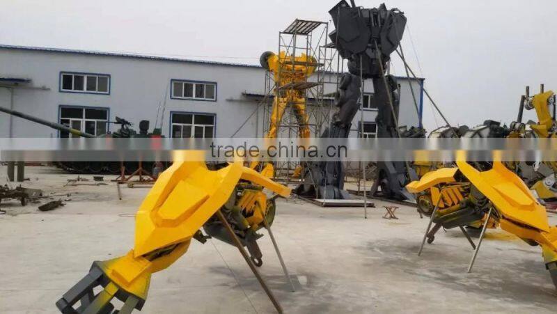 Steel Garden Decoration Sculpture For Outdoor Shows Statue
