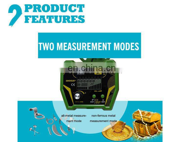 Best selling quality long range gold detector treasure hunting metal detector Trade Assurance online shop hot selling