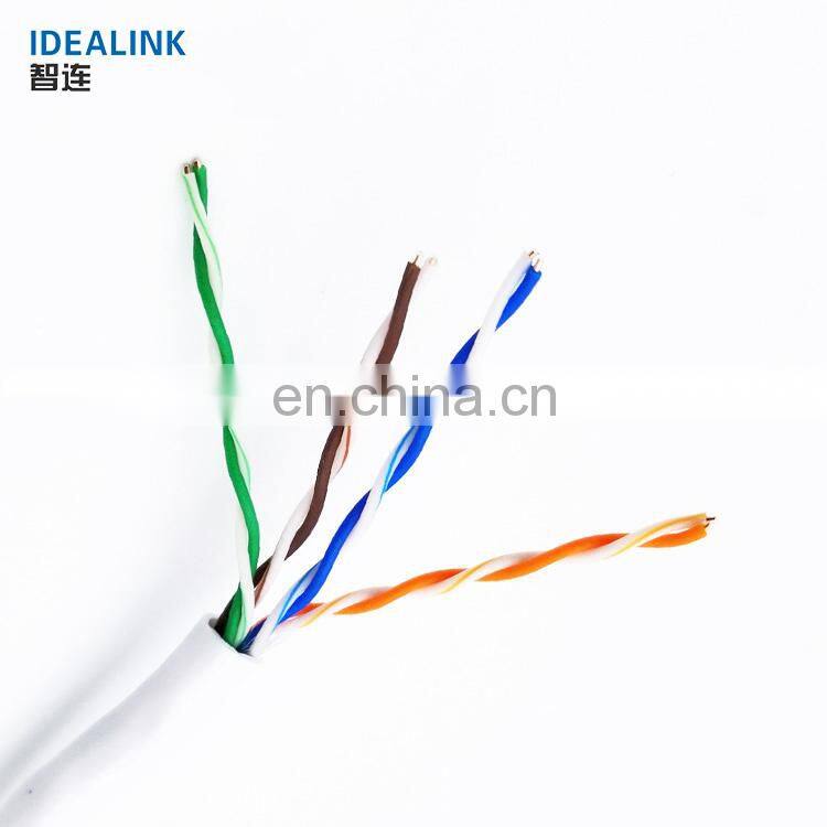 China Manufacturers 4Pr Utp Cat 5E Cat 5 Ethernet Cable 100M 300M
