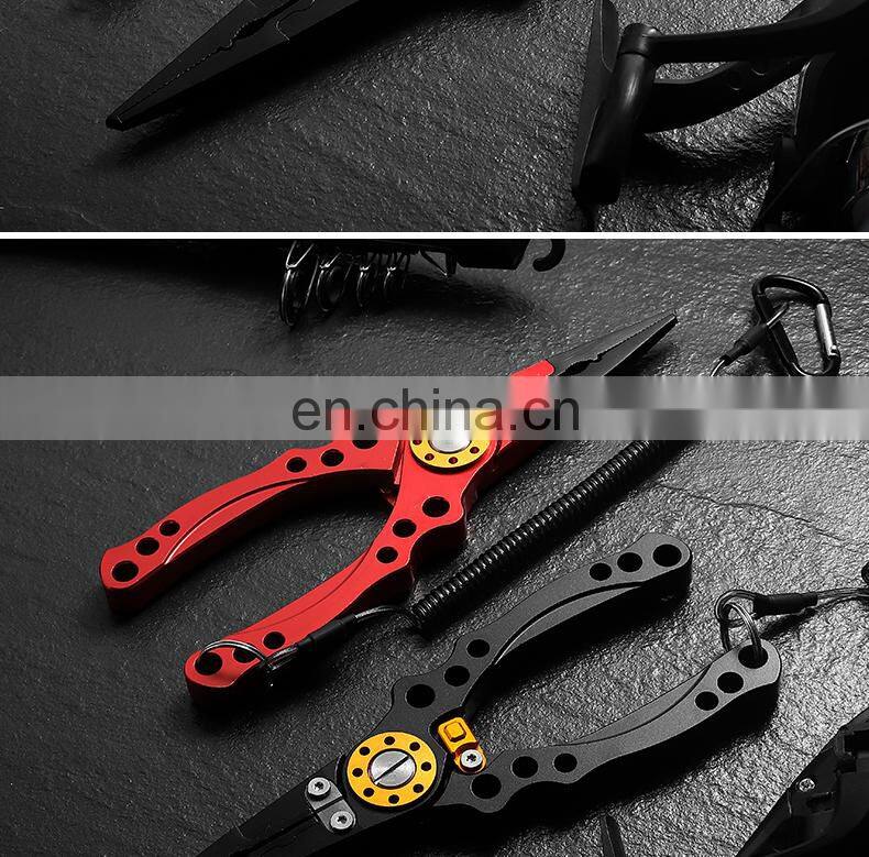 New outdoor fishing tools high quality fishing tongs aeronautical aluminum with lock position