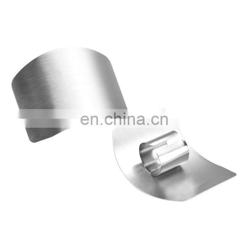 Stainless Steel Finger Guard Finger Hand Cut Hand Protector Knife Cut Finger Protection Tool Kitchen Cooking Knives Accessories