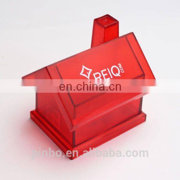 Transparent House Shaped Piggy Bank