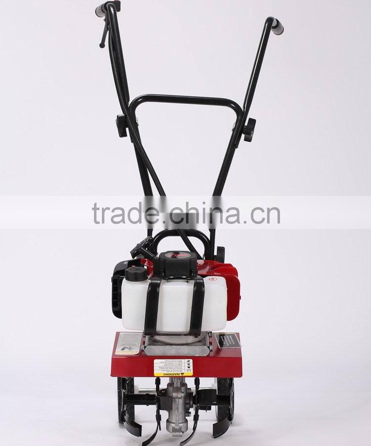 Teammax gasoline manual rotary mini tiller