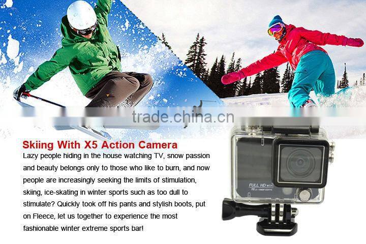 2016 New 4k Sport Camera 1080P 60fps Wifi Action Camera Support 50 Meters Waterproof