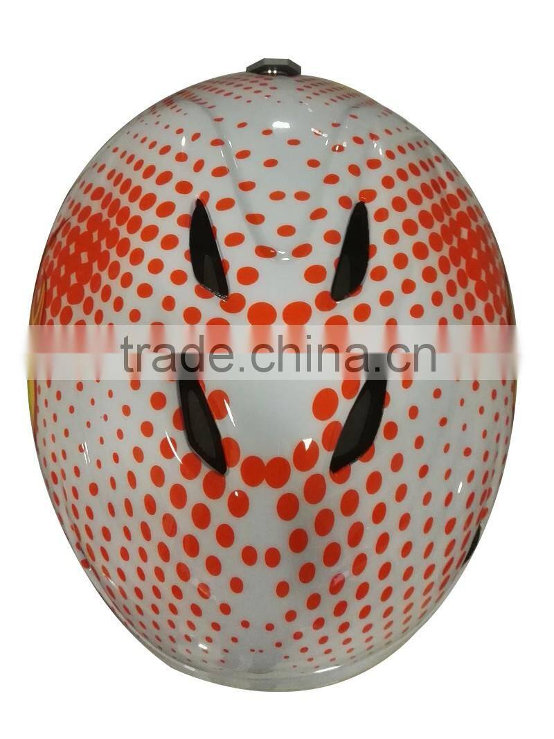 KY-C006 SKI Goggle Six Color Protective Helmet With Double Side Velet