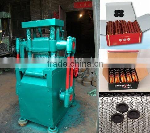 hookah BBQ use shisha charcoal briquette making machine